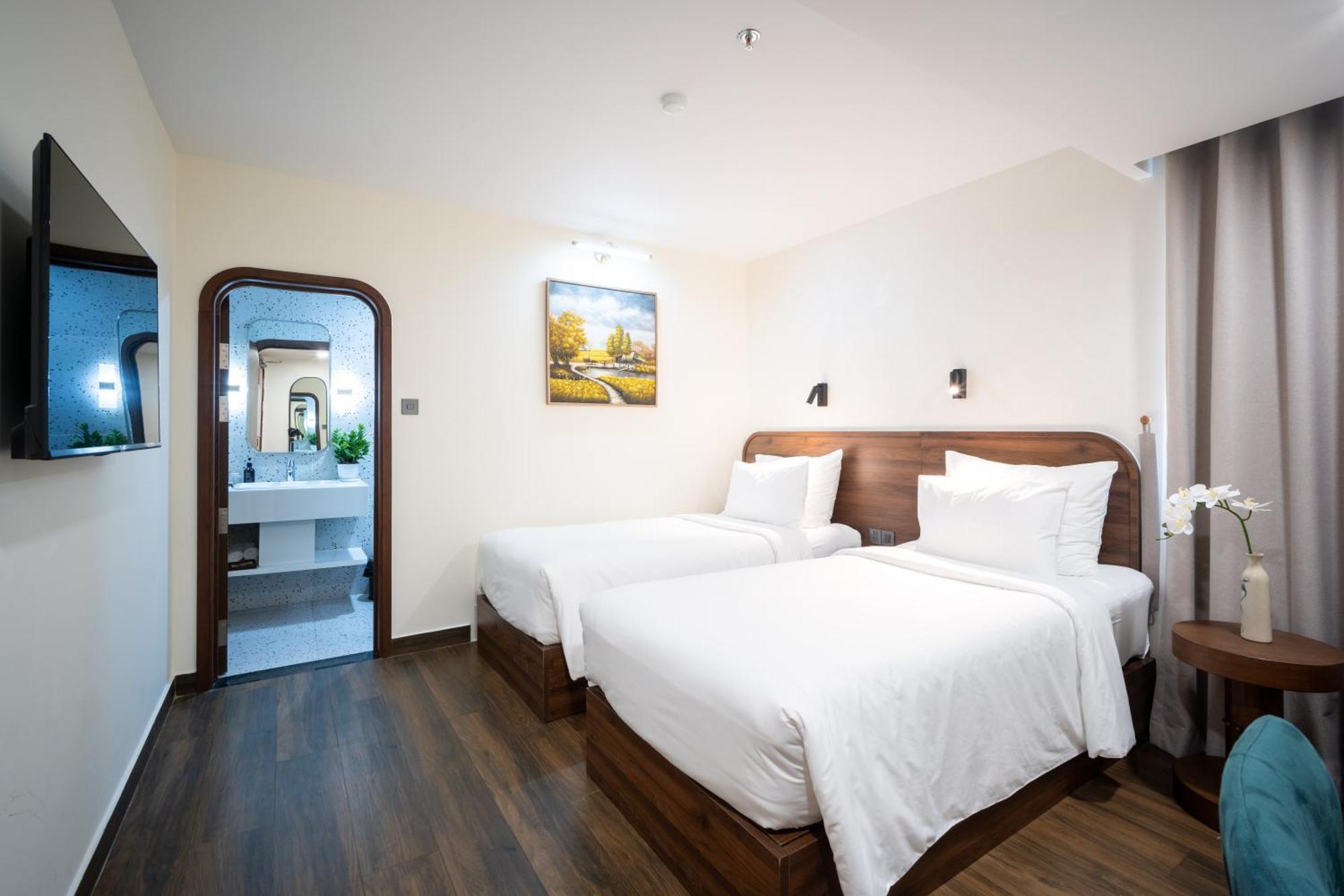 Hato Saigon Boutique Hotel & Rooftop Ho Chi Minh-stad Kamer foto